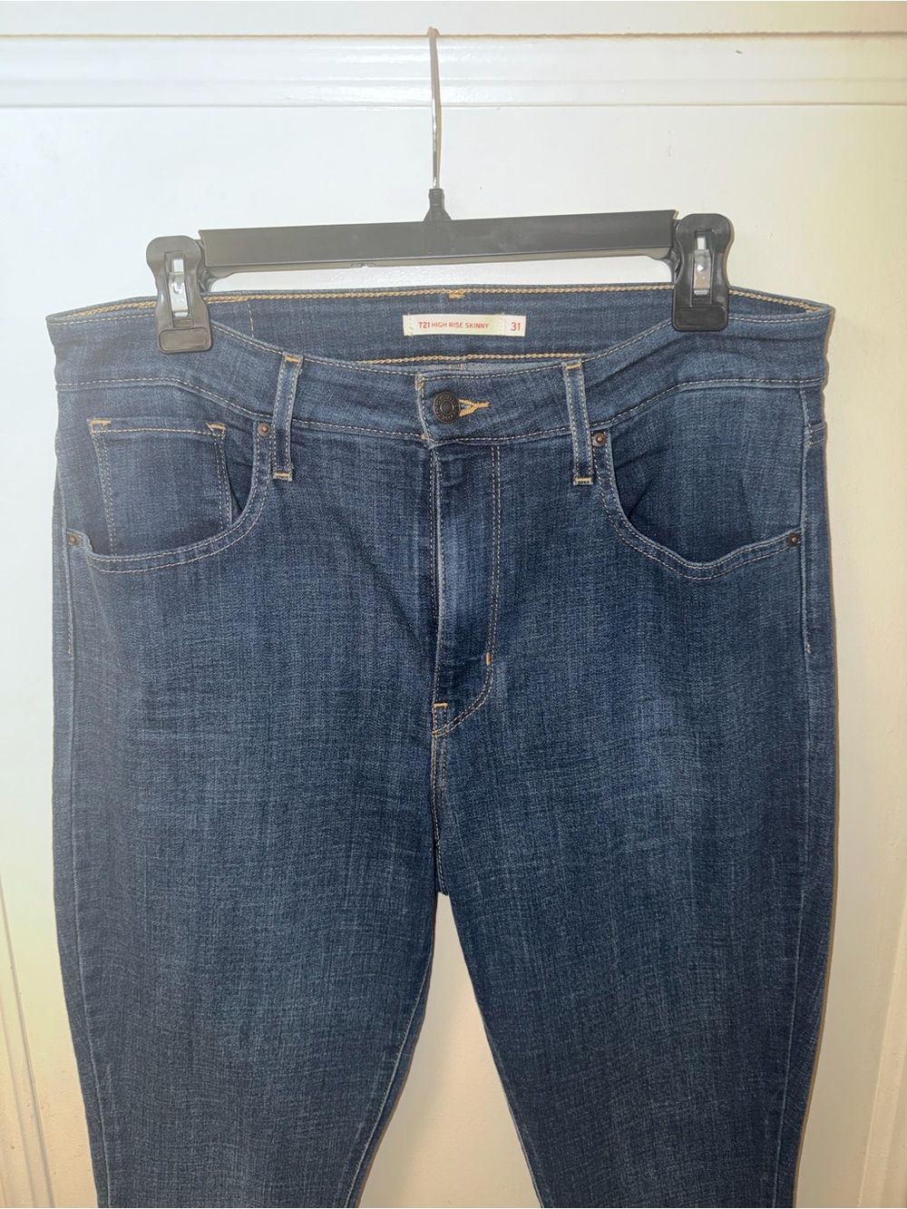 Levi’s 721 High Rise Skinny Denim Jeans 31 🐎